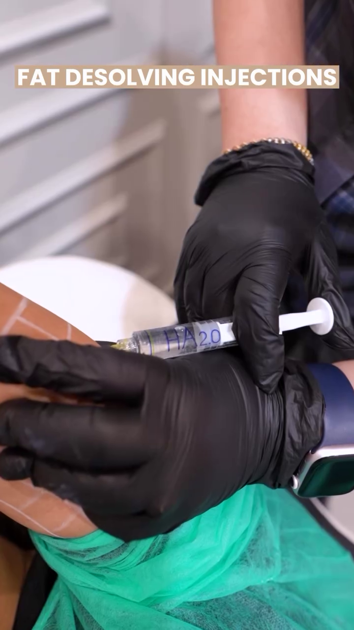 Fat Dissolving Injection treatment at Skintastic Sargodha